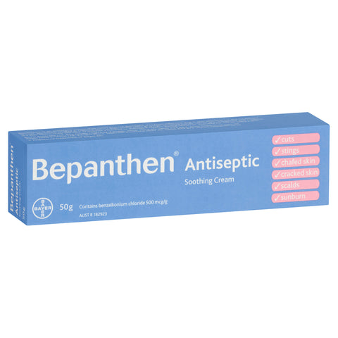 Bepanthen Antiseptic Soothing Cream 50g