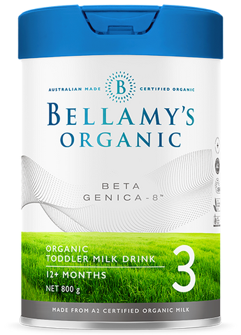 Bellamy’s Organic Beta Genica-8 Step 3 Toddler Milk Drink 12 Months - 3 Years 800g