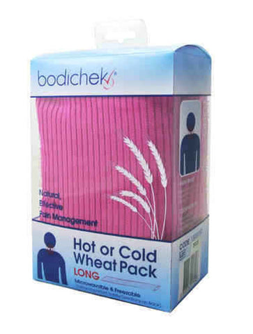 Bodichek Hot or Cold Wheat Pack Long - 54 x 14cm (Colours selected at random)