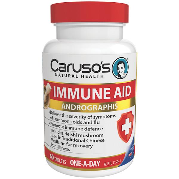 Caruso's Natural Health Immune Aid 60 Tablets