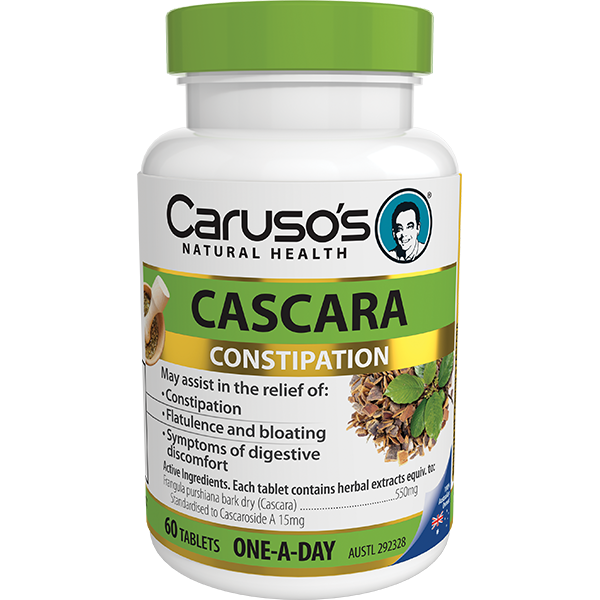 Caruso's Natural Health Cascara 60 Tablets