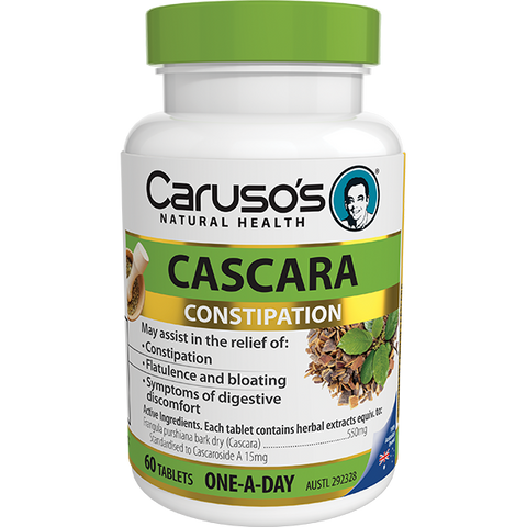 Caruso's Natural Health Cascara 60 Tablets