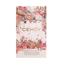 Load image into Gallery viewer, Cemoy Pomegranate Energetic Vitality Face Mask 5 x 28mL Masks