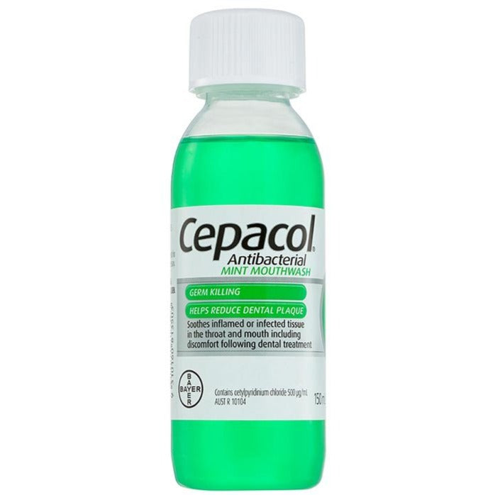 Cepacol Antibacterial Mint Mouthwash 150ml