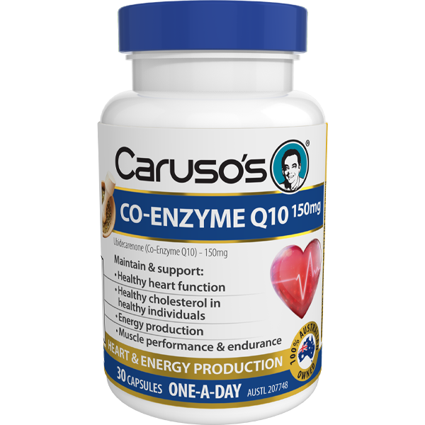 Caruso's Natural Health CoEnzyme Q10 150mg 30 Capsules