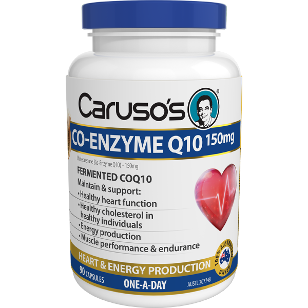 Caruso's Natural Health CoEnzyme Q10 150mg 90 Capsules