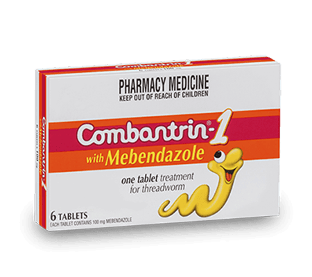 COMBANTRIN-1 100MG 6 TABLETS (Limit ONE per Order)