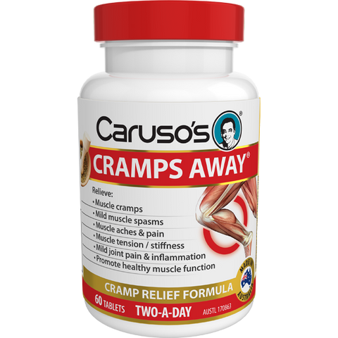 Caruso's Natural Health Cramps Away 60 Tablets