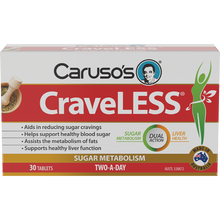 Load image into Gallery viewer, Caruso&#39;s CraveLESS 30 Tablets