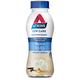 Atkins Low Carb Protein Shake Creamy Vanilla RTD 330mL