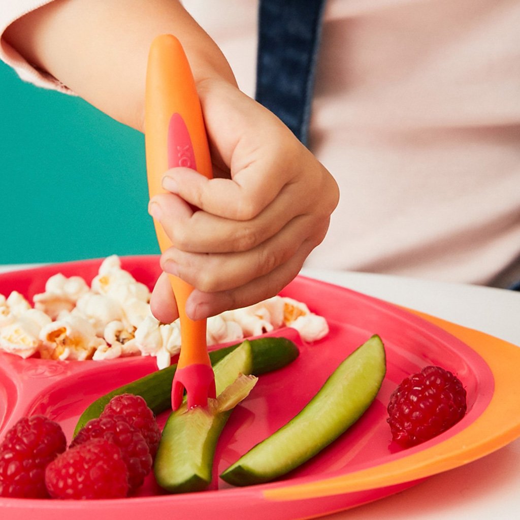 B.BOX Toddler cutlery set - strawberry shake