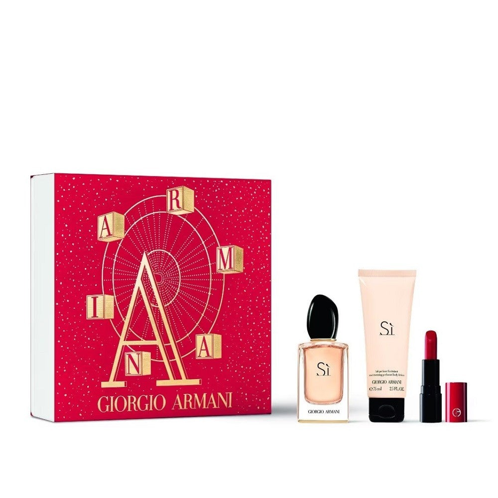 Giorgio Armani Si Eau de Parfum 50mL 3 Piece Gift Set