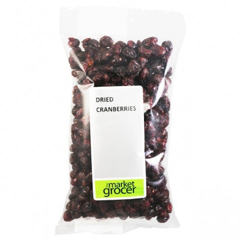 The Market Grocer Dried Cranberries 250g