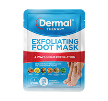 Load image into Gallery viewer, Dermal Therapy Exfoliating Foot Mask 1 Pair