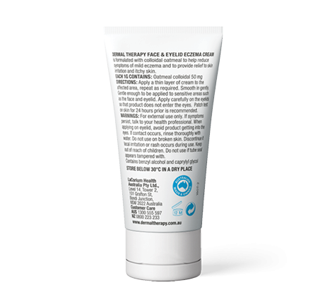Dermal Therpay Eczema Face & Eyelid Cream 40g