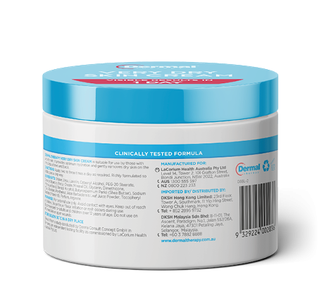 Dermal Therapy Very Dry Skin Cream 250g