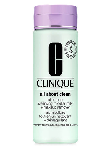 CLINIQUE All-in-One Cleansing Micellar Milk + Makeup Remover Very Dry to Dry Combination 200mL