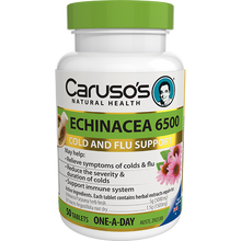Load image into Gallery viewer, Caruso&#39;s Natural Health Echinacea 6500 50 Tablets