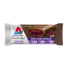 Load image into Gallery viewer, Atkins Low Carb Endulge Turkish Delight Bar 6 x 30g