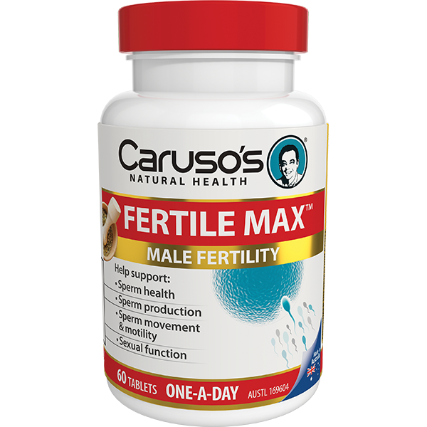 Caruso's Natural Health Fertile MAX 60 Tablets