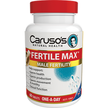 Load image into Gallery viewer, Caruso&#39;s Natural Health Fertile MAX 60 Tablets