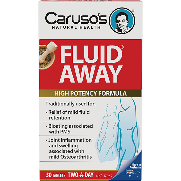 Caruso's Natural Health Fluid Away 30 Tablets