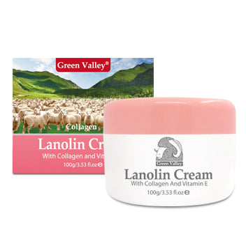 Green Valley Lanolin Cream With Collagen and Vitamin E 100g