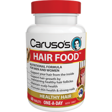Load image into Gallery viewer, Caruso&#39;s Natural Health Hair Food 60 Tablets