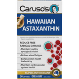 Caruso's Natural Health Hawaiian Astaxanthin 30 Capsules