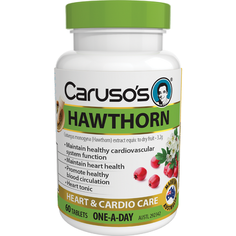 Caruso's Natural Health Hawthorn 60 Tablets