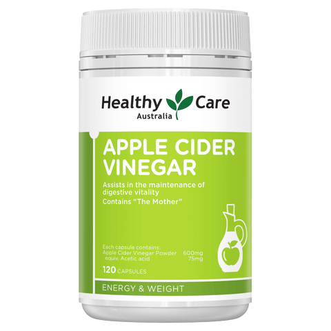 Healthy Care Apple Cider Vinegar 120 Capsules