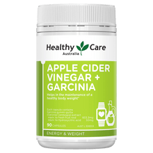Load image into Gallery viewer, Healthy Care Australia Apple Cider Vinegar + Garcinia 90 Capsules