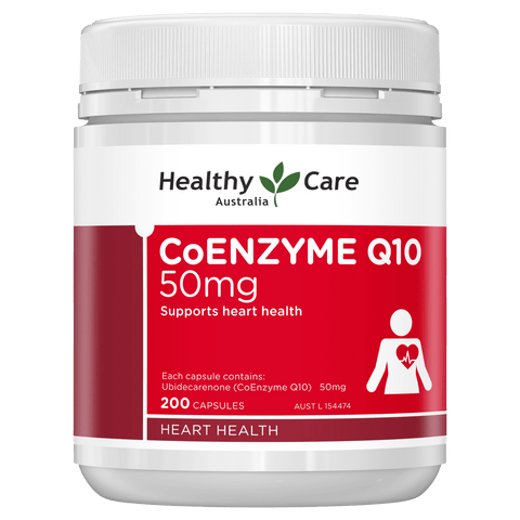 Healthy Care CoEnzyme Q10 50mg 200 Capsules