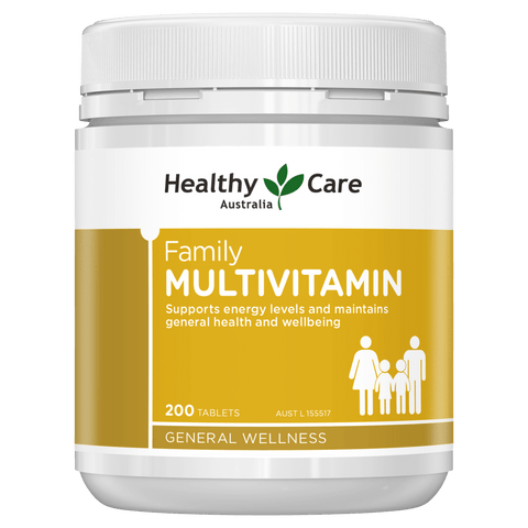 Healthy Care Family Multivitamin 200 Tablets