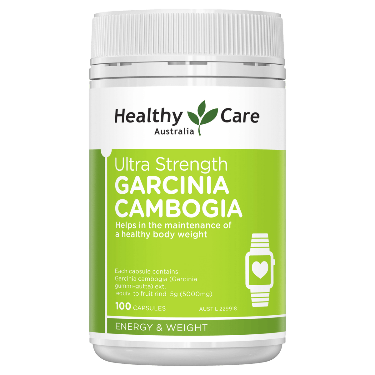 Healthy Care Ultra Strength Garcinia Cambogia 100 Capsules