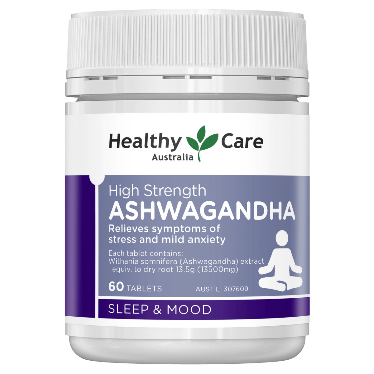 Healthy Care High Strength Ashwagandha 60 Tablets