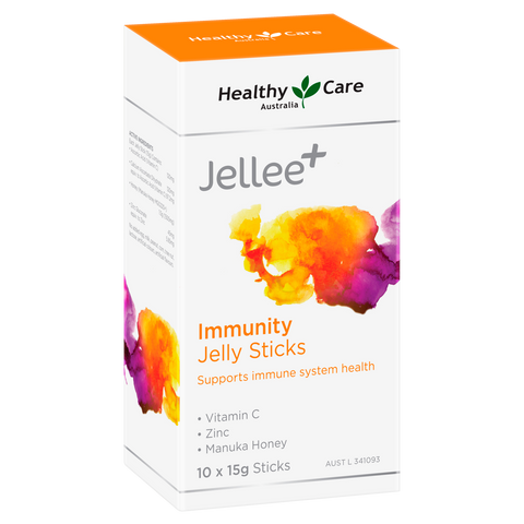 Healthy Care Jellee+ Immunity Jelly Sticks 10 x 15g