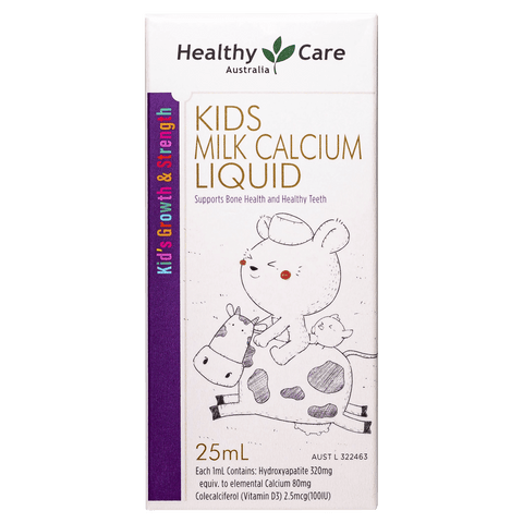 Healthy Care Kids Milk Calcium Liquid 25mL