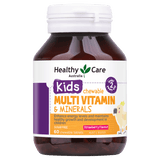 Healthy Care Kids Chewable Multi Vitamin & Minerals 60 Chewable Tablets