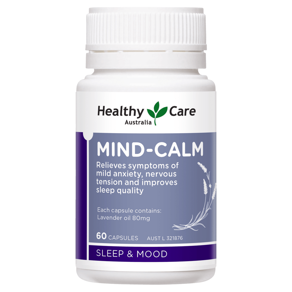 Healthy Care Mind-Calm 60 Capsules