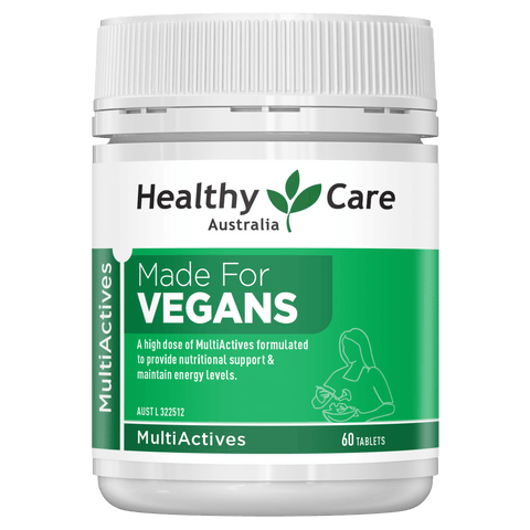 Healthy Care MultiActives Made for Vegans 60 Tablets
