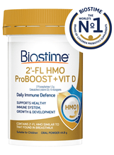 Load image into Gallery viewer, Biostime 2’-FL HMO ProBoost + Vit D Oral Powder 44.8g (expiry 7/24)