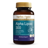 Herbs of Gold Alpha Lipoic 300 120 Vegetarian Capsules