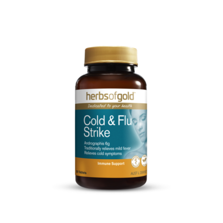 Herbs of Gold Cold & Flu Strike 30 Tablets