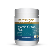 Load image into Gallery viewer, Herbs of Gold Vitamin C 1000 Plus 120 Tablets