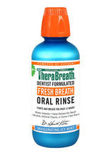 Load image into Gallery viewer, TheraBreath by Brauer Invigorating Icy Mint Oral Rinse 473ml
