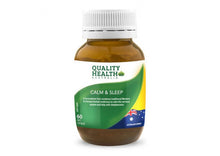 Load image into Gallery viewer, Quality Health Calm &amp; Sleep 60 Capsules