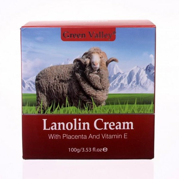 Green Valley Lanolin Cream With Plancenta and Vitamin E 100g