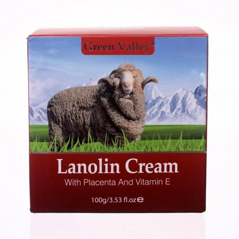 Green Valley Lanolin Cream With Plancenta and Vitamin E 100g