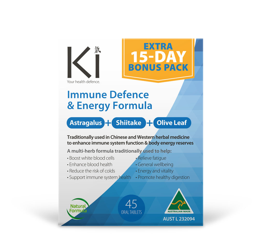 Martin & Pleasance Ki Immune Defence & Energy Formula 45 (30+15) Tablets